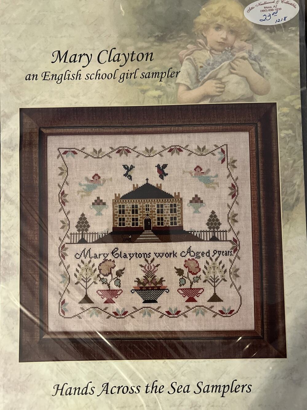 Hands Across The Sea MARY CLAYTON Counted Cross Stitch Pattern